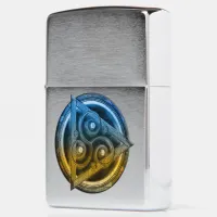 Ethereal Celtic Mandala of Duality Zippo Lighter