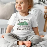 Cute Baby Dragon Drama Queen Baby T-Shirt