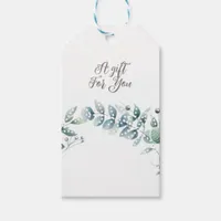 Abstract Botanical Eucalyptus Gift Tags