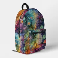 Beautiful Whimsical Colorful Back to School  Printed Backpack