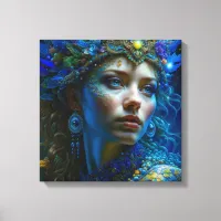 Ethereal Fantasy Art Princess Warrior Mystical Canvas Print