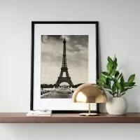 Vintage Eiffel Tower Paris Photo Print