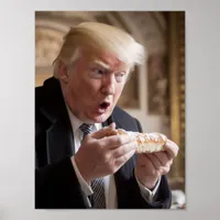 Stollen Bread Trump Joke Poster