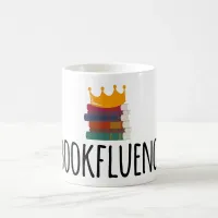 Hashtag Bookinfluencer Reading Cartoon Coffee Mug