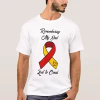 Remembering My Dad | Lost to Covid Memorial T-Shirt