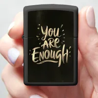 Vibrant AI message empowers creativity Zippo Lighter