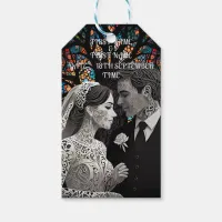 Wedding couple personalised gift ideas gift tags