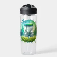 Disc Golf Basket | Best Dad by Par Water Bottle