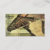 Pinto Pony in Games Class Business Card