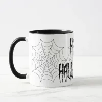 Halloween Spider Fingers and Web