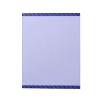 Thin Black and Blue Diagonal Stripes Notepad
