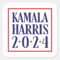 Kamala Harris for President! Square Sticker