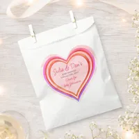 Little Sweetheart Valentine Watercolor Baby Shower Favor Bag