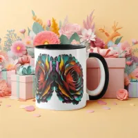 Impressionist Elegance: Nano-Canvas Coffee Mug