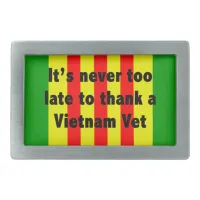 ..., Viet Nam Flag Belt Buckle