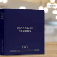 Corporate Record Book Binder