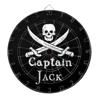 Personalized Pirate Captain Dart Board