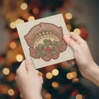 Christmas and Yule Blessings Holiday Card