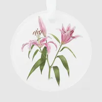 Oriental Lily - Stargazer Ornament