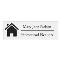 Realtor Name Tag