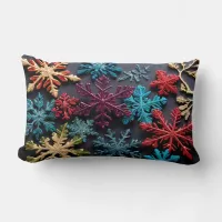 Cute and lovely vibrant festive eye-catching cozy  lumbar pillow