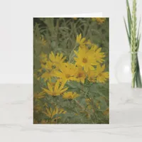 Sunflowers, Birthday Card