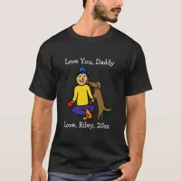 Upload Your Child's Artwork | Cute Father's Day  T-Shirt