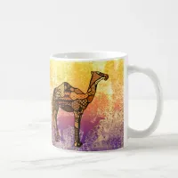 Abstract Collage Ozzy the Camel ID102 Coffee Mug