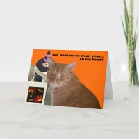 Halloween Kitty - Wear What Card