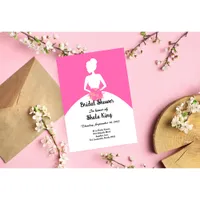 Pink Bridal Shower Invitation