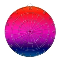 Spectrum of Horizontal Colors - 4 Dartboard