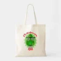 Christmas Nerd Holiday Lightbulb Tree Festive Tote Bag