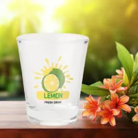 Colorful Cute Lemon Fresh Drink Shot Glasses