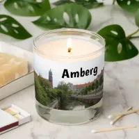 Amberg Cityscape Church and River Vils Scented Candle