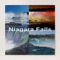 Niagara Falls New York Photos Waterfalls 20x20 Jigsaw Puzzle