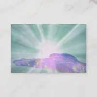 *~* Healer Hand Radiating Love and Light Energy Business Card