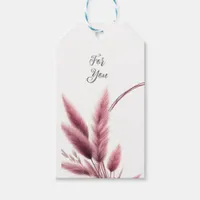 Rustic Botanical Pampas Gift Tags