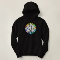 Tranquil and Serene Peaceful Meditation Hoodie