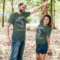World Revolves Around Us Earth Day Unisex T-Shirt
