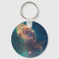 Jet in Carina Nebula Keychain