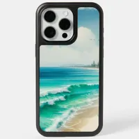 Tropical Island Coastal Beach Surf iPhone 15 Pro Max Case