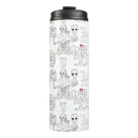 UFO, Alien, Bigfoot, Mothman, Dogman, Cryptids  Thermal Tumbler