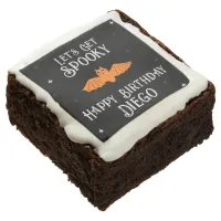 Halloween Birthday Skull Let's Get Spooky Gothic Brownie