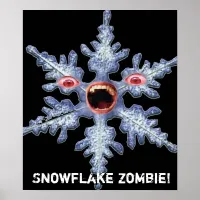 Snowflake Zombie! Poster