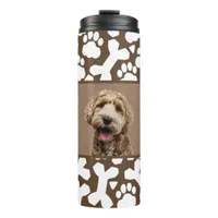 Custom Pet Personalized Picture  Thermal Tumbler