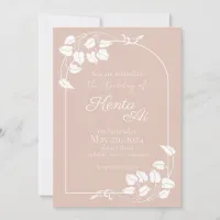 Natural Chic Wedding Invitations