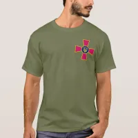 Ukrainian Armed Forces ATO Cross Tryzub President T-Shirt