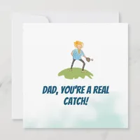 Cheers to the MVP of Father's Day and every day Holiday Card