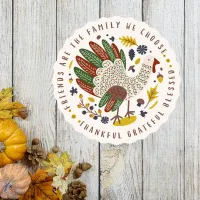 Thanksgiving Autumn Leaves Cute Turkey Modern Outdoor Rug