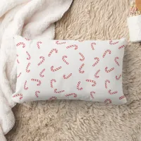 Candy Cane Christmas Lumbar Pillow